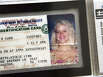 Anna Nicole Smith's Texas ID card, seen in Dallas, April 5.