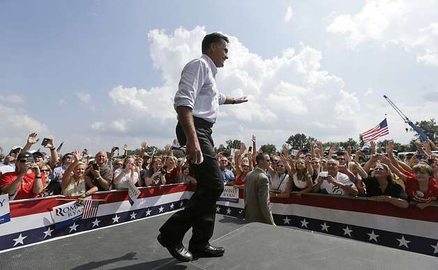 Romney moves to center on health care - SFGate