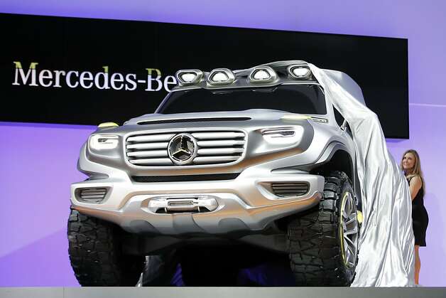 The Mercedes-Benz Ener-G-Force concept is introduced at the LA Auto Show in Los Angeles, Wednesday, Nov. 28, 2012. The annual Los Angeles Auto Show opened to the media Wednesday at the Los Angeles Convention Center. The show opens to the public on Friday, November 30. Photo: Jae C. Hong, Associated Press / SF