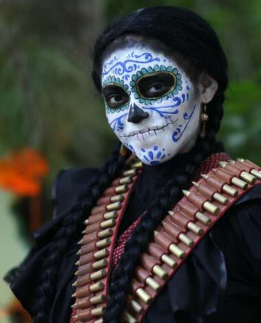 The Day of the Dead celebration (Nov. 1-2) celebration produces some of Mexico's most joyous pageantry, and the Caribbean coast is no exception — the Maya version here is called Hanal Pixán. Photo: Hans Reinhard