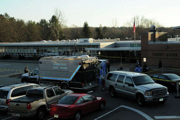 Photographs of Sandy Hook Elementary School in Newtown, Conn. from the full school shooting reports that were released by the Connecticut State Police on Friday, Dec. 27, 2013. Photo: Contributed Photo, Connecticut State Police / Connecticut Post Contributed