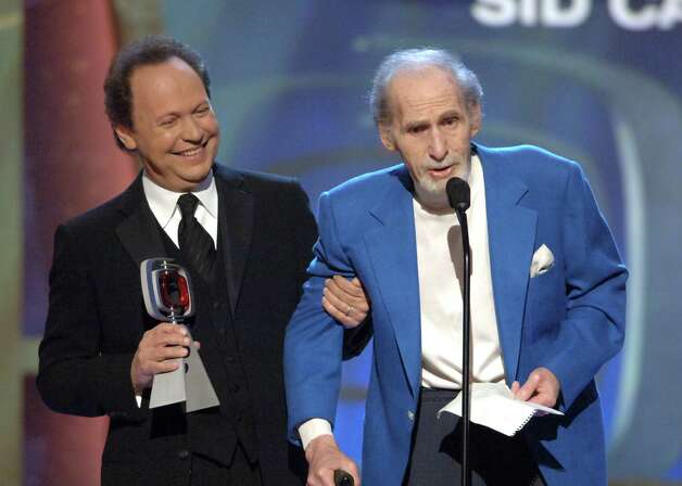Billy Crystal and Sid Caesar, recipient of the Pioneer Award at the 4th Annual TV Land Awards in 2006. Photo: L. Cohen, WireImage / WireImage