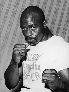 Rubin 'Hurricane' Carter, 1937, 2014: The boxer whose wrongful murder conviction became an international symbol of racial injustice. Carter spent 19 years in prison for three murders at a tavern in Paterson, N.J., in 1966. Carter was freed in 1985 when his convictions were set aside after years of appeals and public advocacy. His ordeal and the alleged racial motivations behind it were publicized in Bob Dylan's 1975 song 