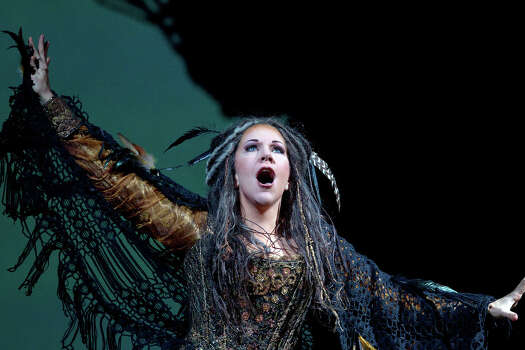 Mezzo-soprano Joyce DiDonato performs in the Metropolitan Opera's production of 