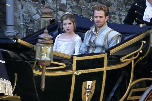 Cinderella is played by Anna Kendrick and Chris Pine is Prince Charming in the new movie, "Into the Woods." Photo: Contributed Photo / Westport News