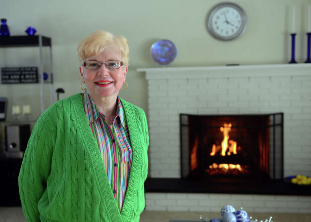 Gail Zorpette, who worked for GE for almost 30 years, poses at her home in Stratford, Conn. on Wednesday Feb. 4, 2015. Zorpette was told that she and other retirees would have their health benefits cut. Photo: Christian Abraham / Connecticut Post