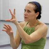 Dancer and choreographer Annie Arnoult, is shown at her studio, Hunter Dance Center, - square_gallery_thumb