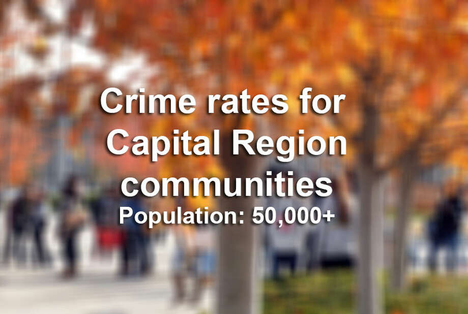 Click through the slideshow to find out which Capital Region communities have the highest crime rates based on population size.