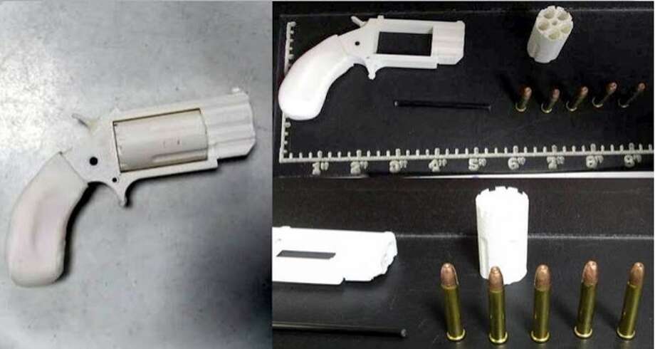 The Transportation Security Administration stopped a passenger with a 3-D printed gun. Click through the slideshow to see what characteristics TSA views as suspicious activity. Photo: Transportation Security Administration 