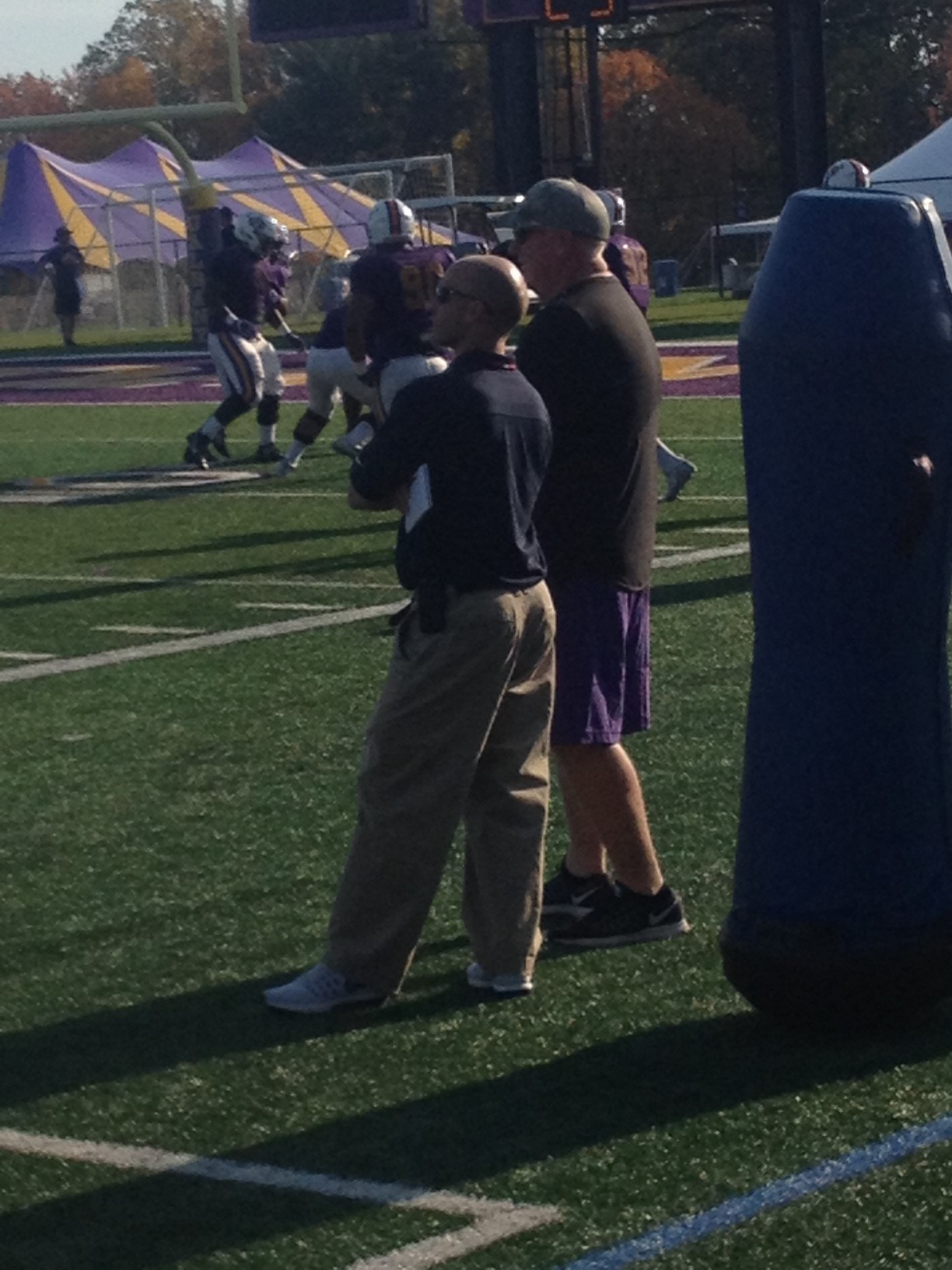 Patriots scout visits UAlbany football practice