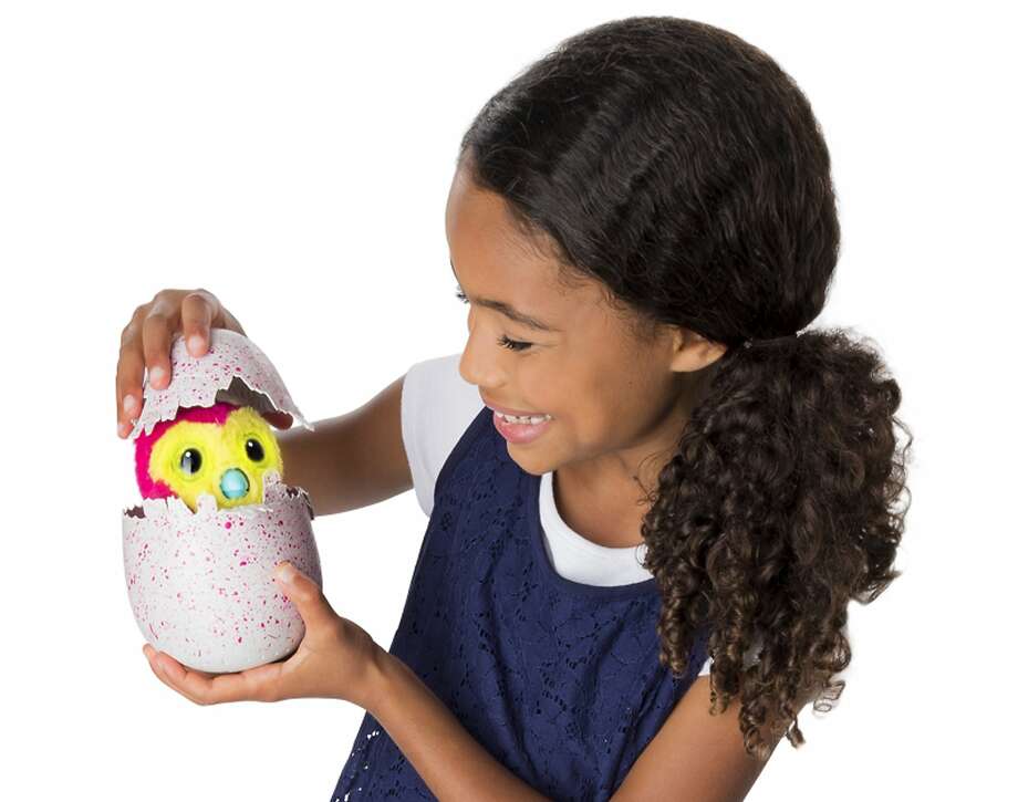 Hatchimals, which emerge from colorful eggs, are hot items this year. Photo: Associated Press