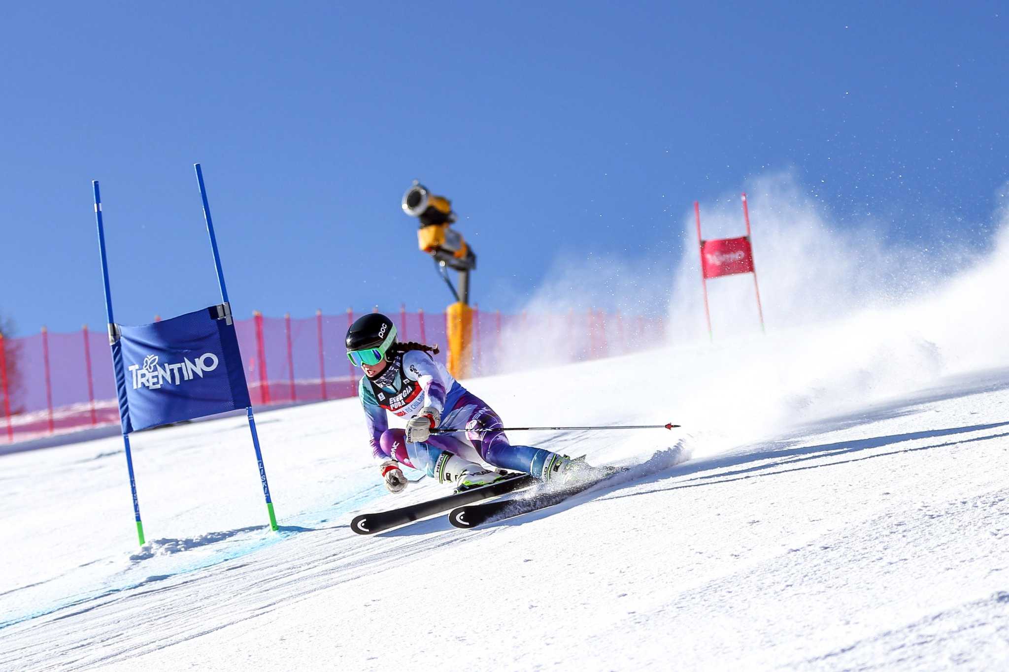 Greenwich resident Holm captures 2nd in giant slalom at FIS Children Cup - Greenwich Time