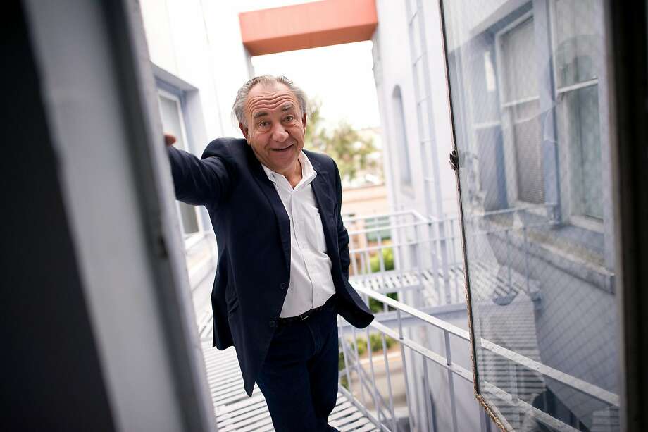 Political comedian William Durst poses for portraits at his office on Van Ness in San Francisco, CA, November 8th, 2012. Photo: Michael Short, Special To The Chronicle