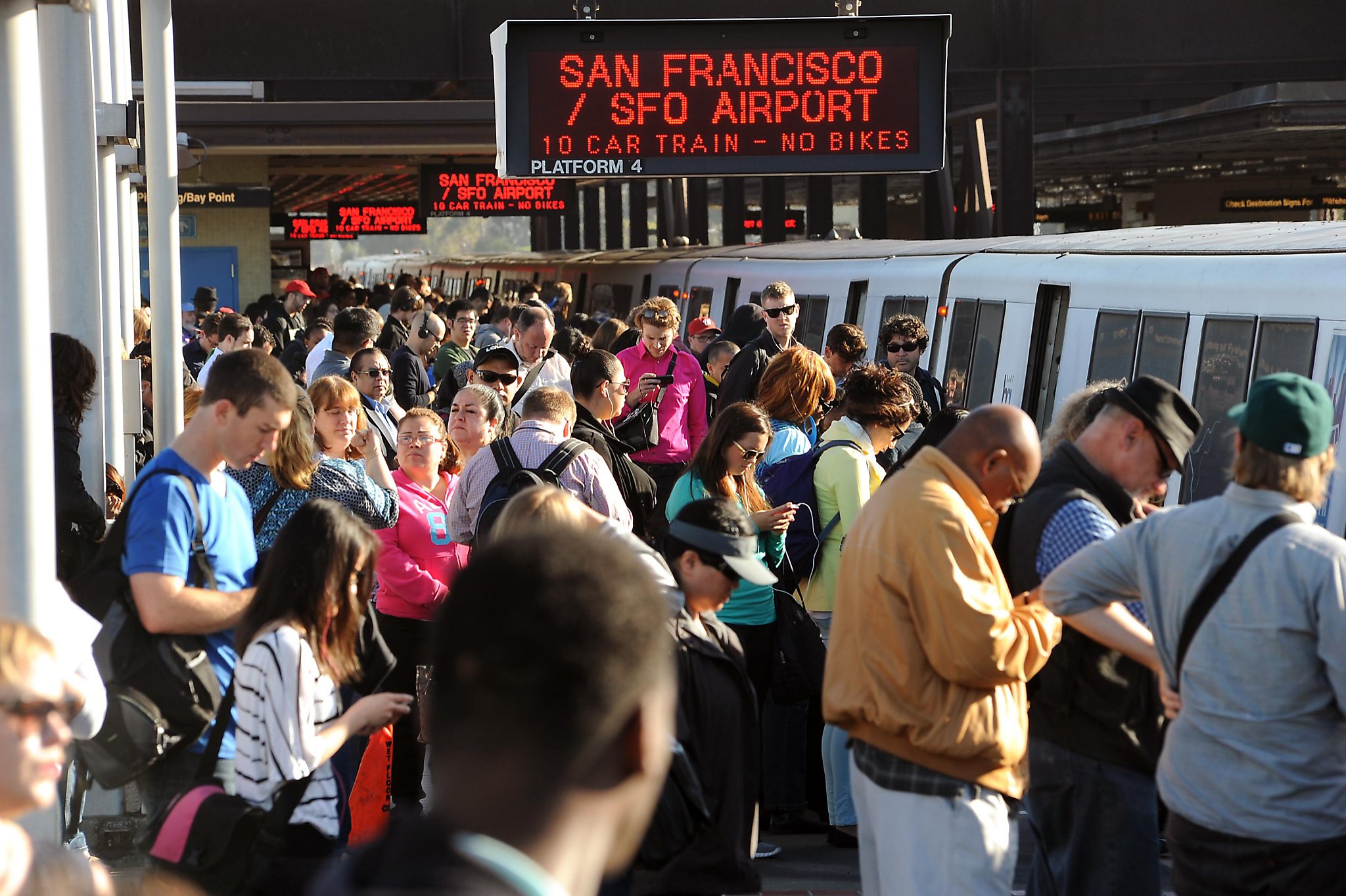 Here's why your BART train is extra-crowded this week - San ... - San Francisco Chronicle
