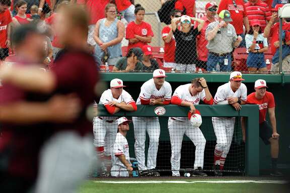 It was painful for UH players to watch A&amp;M celebrate winning a regional on the Cougars' home field.
