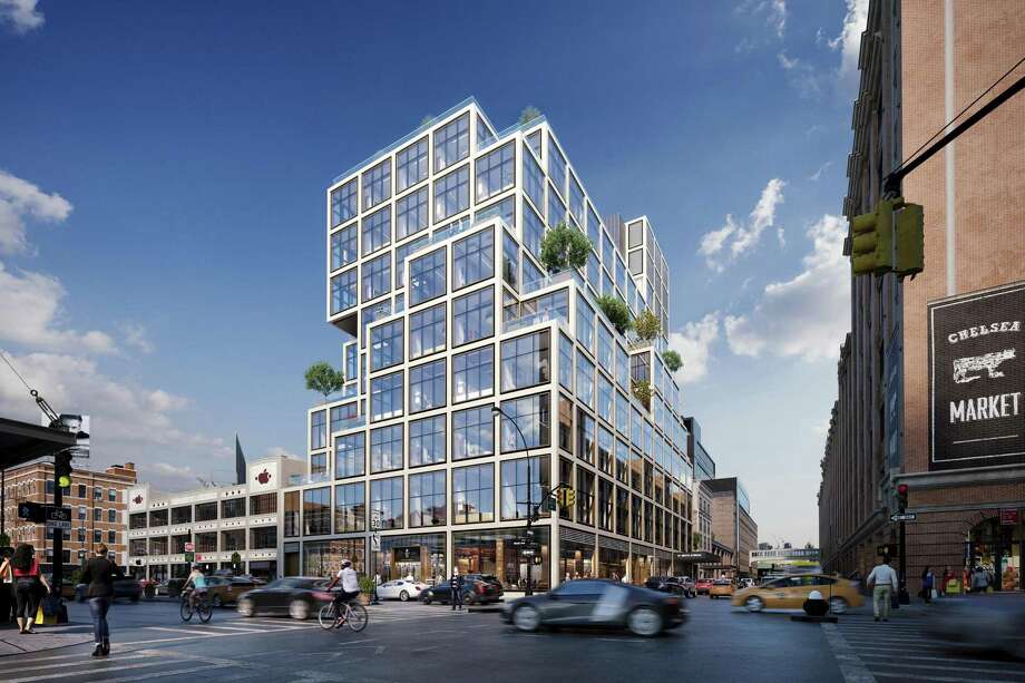 Aetna's planned new headquarters at 61 Ninth Ave. in New York City