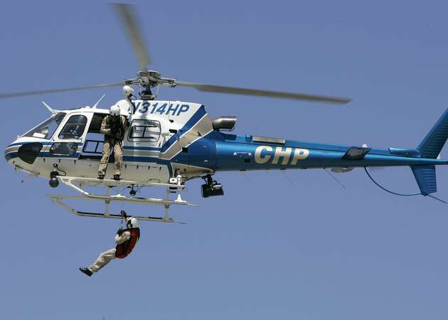 CHP helicopter swoops in to rescue couple stranded at Lake Sonoma
