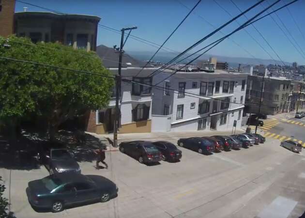 Brazen Russian Hill armed robbery, dramatic arrest caught on video