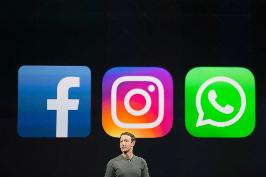 Facebook CEO Mark Zuckerberg spoke in October at a conference in San Jose. As of April, nearly nearly eight out of every 10 people who use the Internet had a Facebook account, according to a Pew Research Center study. Photo: Santiago Mejia, Special To The Chronicle