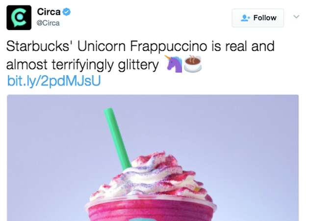 The Internet is fired up over Starbucks color-changing Unicorn Frappuccino