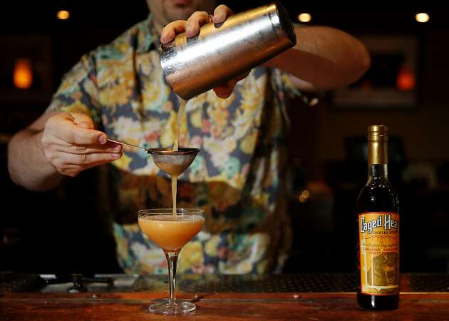 Caged Heat: A spicy cocktail syrup made for bartenders