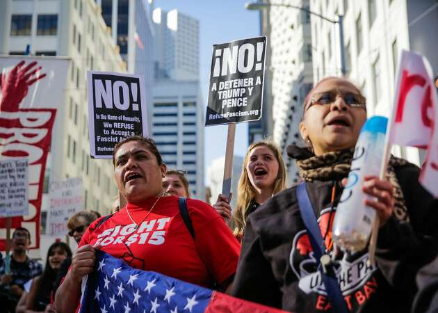 Protesters fill Bay Area streets for May Day demonstrations