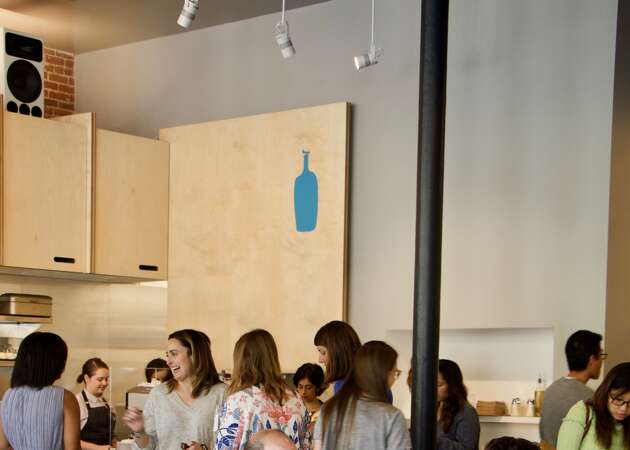 Scenes from the new Blue Bottle Coffee in Old Oakland