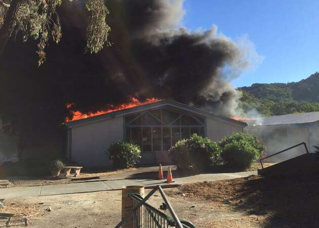 Firefighters quell blaze at San Rafael elementary school