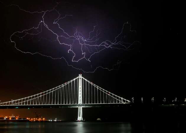 Bay Area gets surprise hit of lightning, thunder and rain