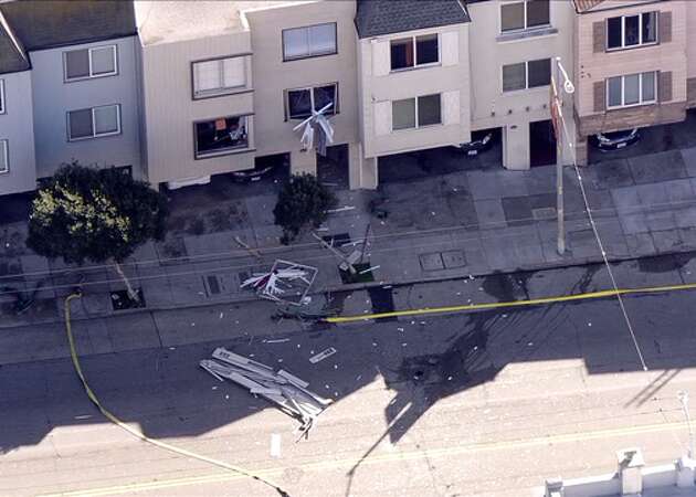Gas explosion rips through home in SF's Bernal Heights