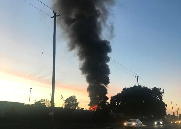 Fire strikes scrap metal facility in Richmond